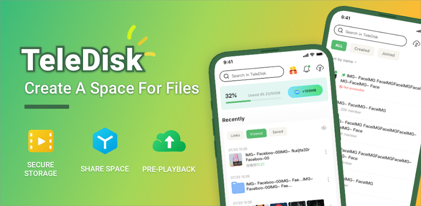 TeleDisk: Cloud Storage