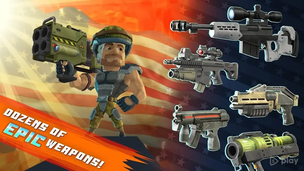Major Mayhem 2 – Gun Shooting Action 1.207.2025070421 APK [MOD money]